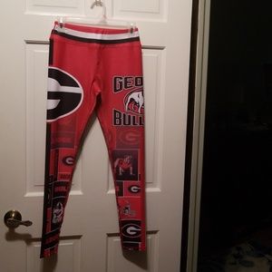 Georgia Bulldogs Fitted Leggings.